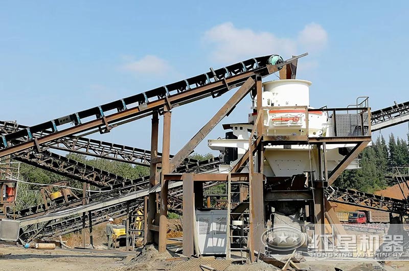 鵝卵石磨砂機使用現(xiàn)場圖 鵝卵石磨砂機使用現(xiàn)場圖