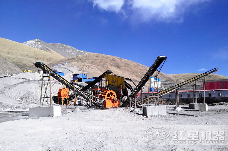 洗砂機(jī)生產(chǎn)現(xiàn)場(chǎng)圖