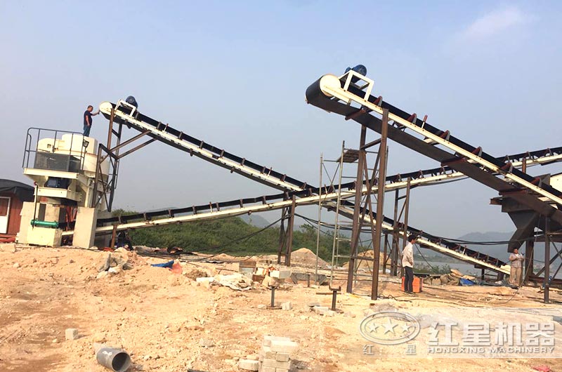 制砂機作業(yè)現(xiàn)場 制砂機作業(yè)現(xiàn)場