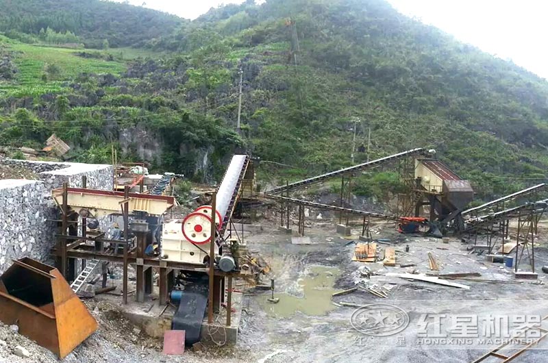 細顎式破碎機生產線 細顎式破碎機生產線