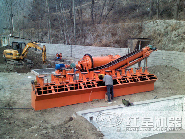 浮選機生產現場