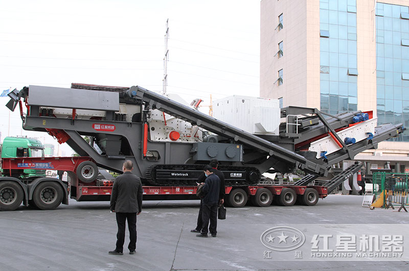 移動式粉碎沙一體機發貨 移動式粉碎沙一體機發貨