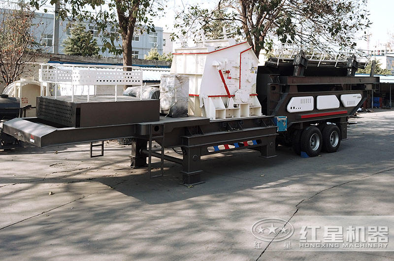 輪胎式移動粉沙一體機現貨 輪胎式移動粉沙一體機現貨