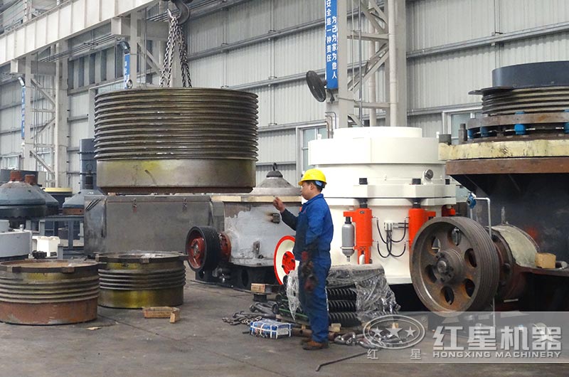 1750圓錐破生產中 1750圓錐破生產中