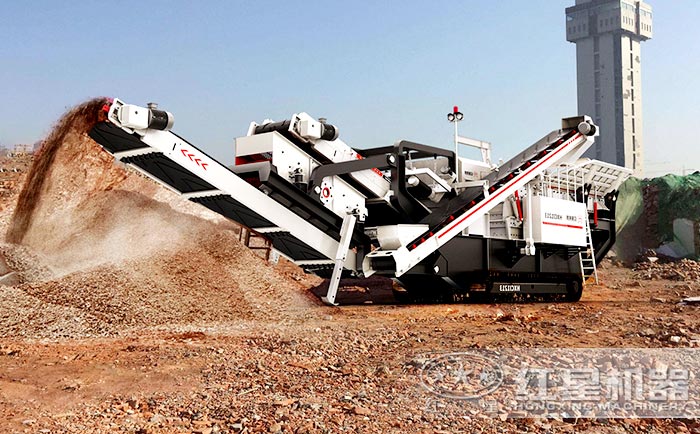 履帶移動(dòng)制砂機(jī)