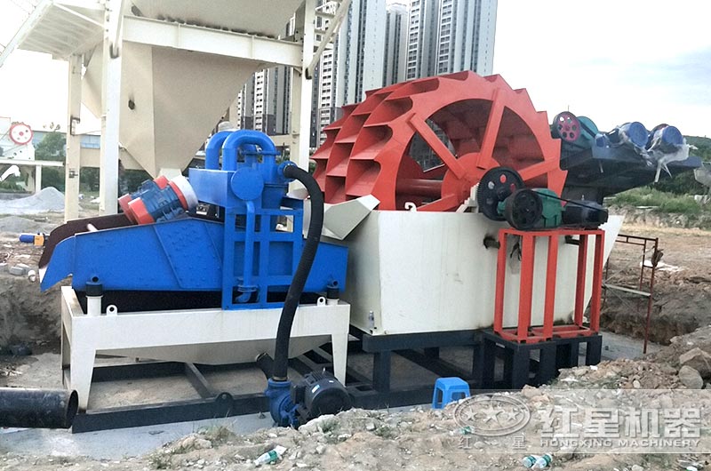 輪斗洗砂生產線 輪斗洗砂生產線