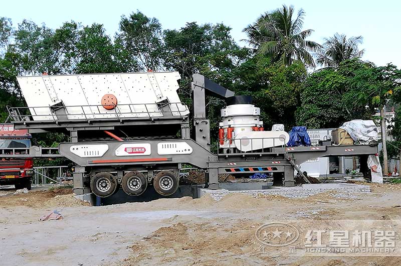 移動(dòng)圓錐篩分站 移動(dòng)圓錐篩分站