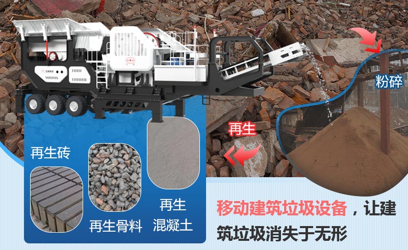 移動(dòng)式建筑垃圾處理設(shè)備 移動(dòng)式建筑垃圾處理設(shè)備
