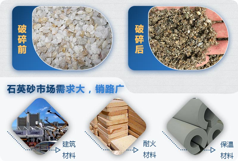 石英砂用途廣泛 石英砂用途廣泛