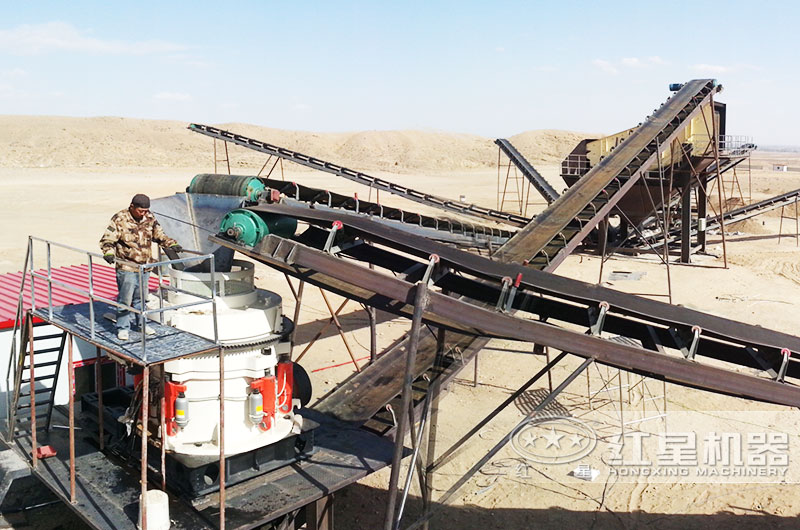 圓錐破碎機生產現場 圓錐破碎機生產現場