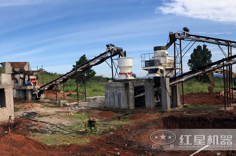 大型破碎制砂生產(chǎn)線