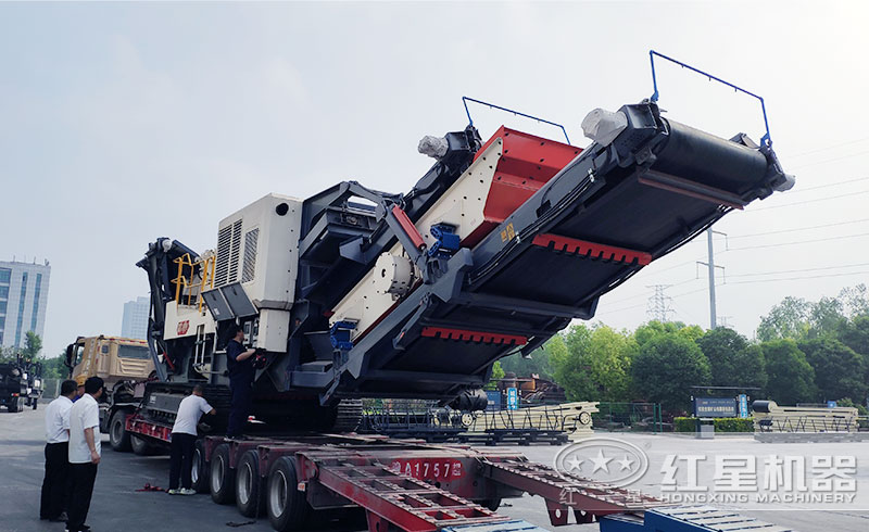 履帶振動篩發貨 履帶振動篩發貨