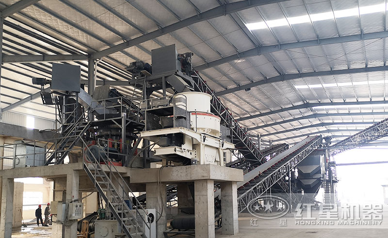 制砂生產線現場