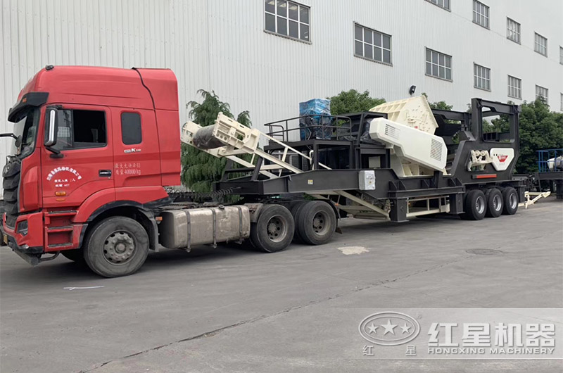 移動(dòng)式破碎站發(fā)貨