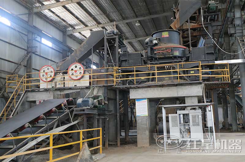 鵝卵石破碎生產(chǎn)線方案 鵝卵石破碎生產(chǎn)線方案