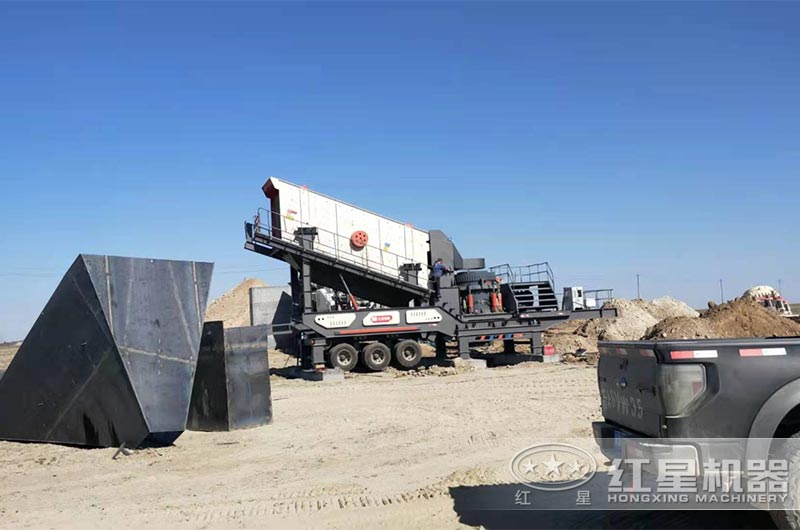 輪胎圓錐破振動篩移動破碎站 輪胎圓錐破振動篩移動破碎站