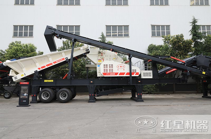 移動式反擊破碎機實拍 移動式反擊破碎機實拍