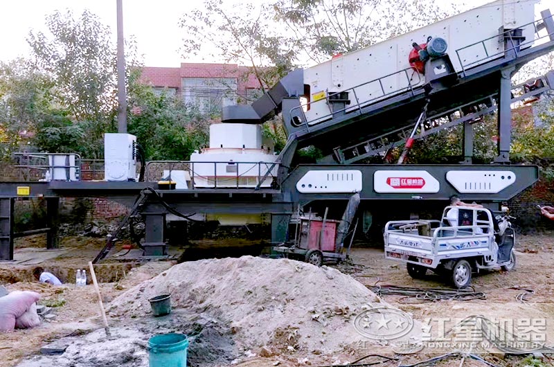 移動制砂機現場 移動制砂機現場