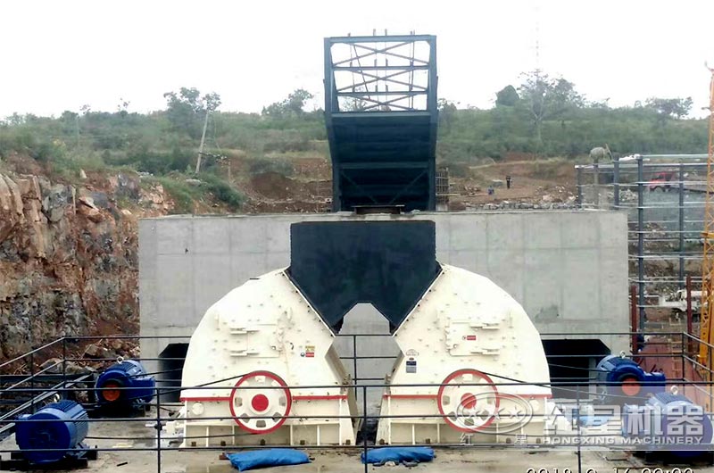錘破砂石整形機現場 錘破砂石整形機現場