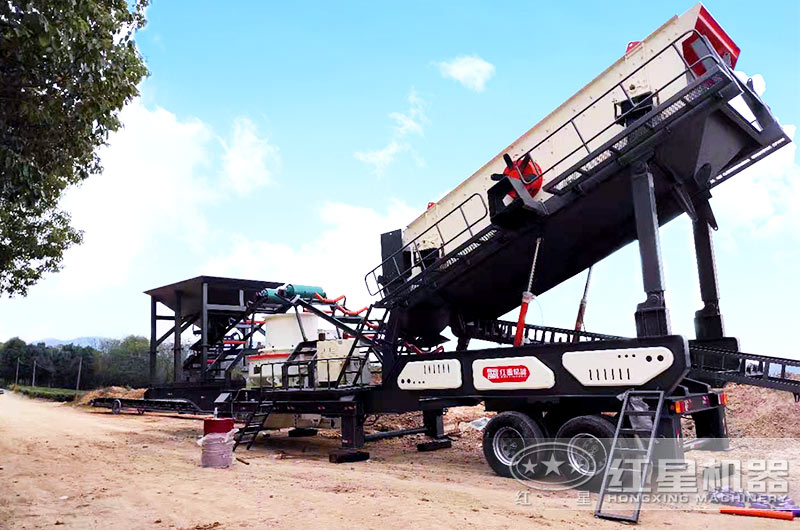 移動式制砂機不用建地基打樁 移動式制砂機不用建地基打樁