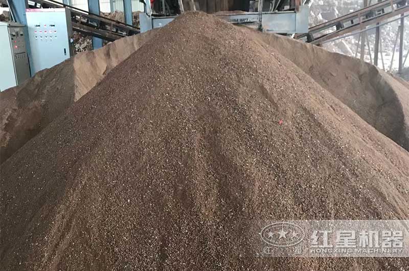 建筑垃圾制成的沙子 建筑垃圾制成的沙子