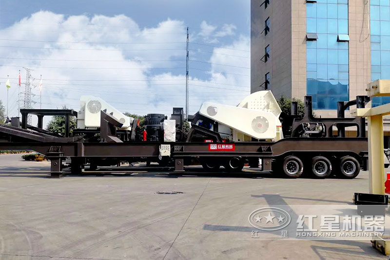 四合一移動破碎機搭載重錘式破碎機 四合一移動破碎機搭載重錘式破碎機