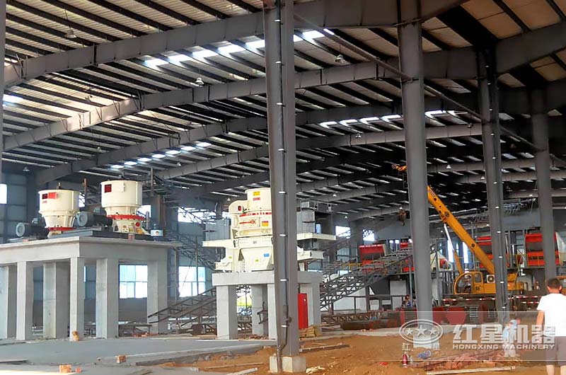 18年新建第三條砂石生產(chǎn)線(xiàn)