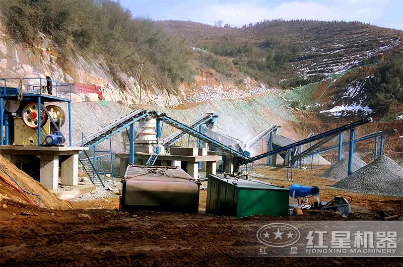 石灰石破碎生產線現場應用 石灰石破碎生產線現場應用