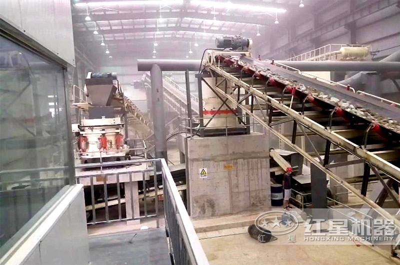 固定式花崗巖制砂生產線