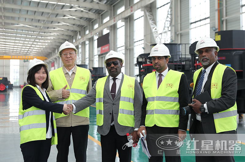 客戶來廠考察選購