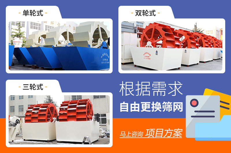 輪斗式洗砂機 輪斗式洗砂機