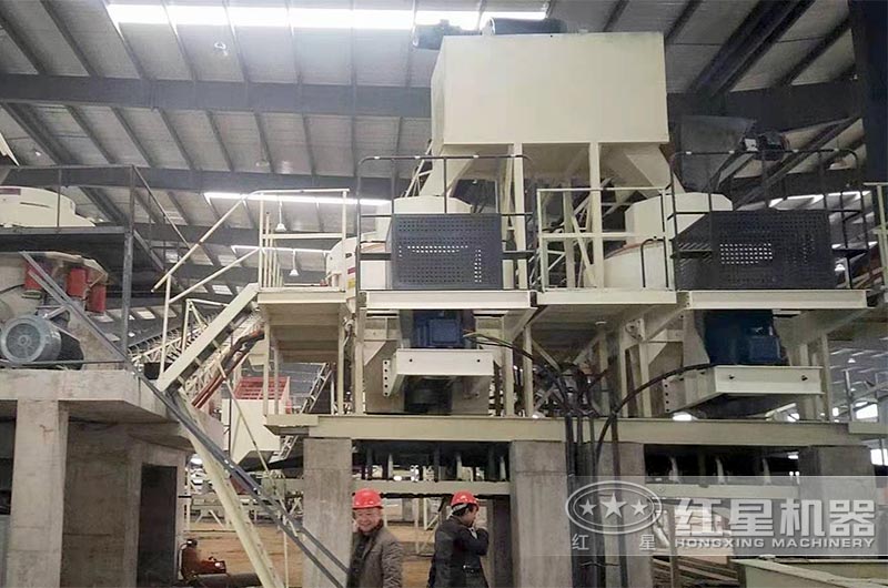 湖北十堰日產6000方玄武巖整形制砂生產線 湖北十堰日產6000方玄武巖整形制砂生產線