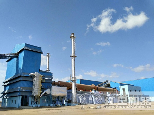 河南三門峽水泥生產線項目