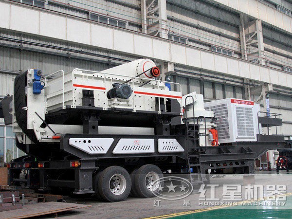 車載流動破石子機