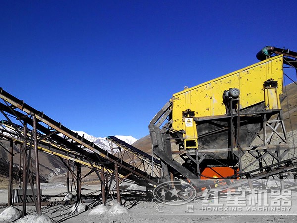 紅星砂石設備組合更合理、環(huán)保