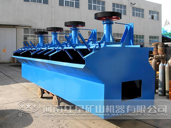 石英石浮選機(jī)性能特點