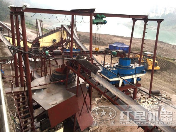 制砂生產線客戶現場 制砂生產線客戶現場