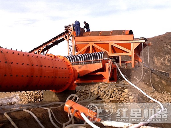 2cx系列磁選機作業現場圖 2cx系列磁選機作業現場圖