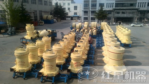 白云石磨粉機(jī)廠家俯瞰圖