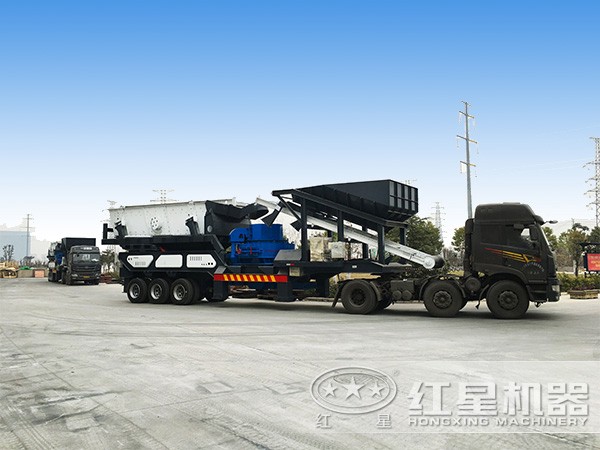 車(chē)載制砂機(jī)發(fā)貨 車(chē)載制砂機(jī)發(fā)貨