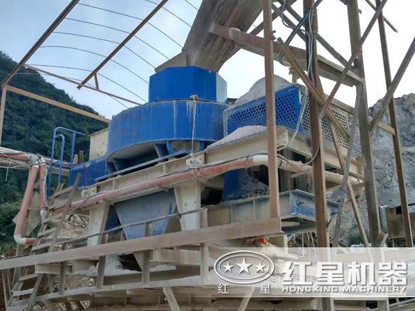 制砂機 廣西客戶現場 制砂機 廣西客戶現場