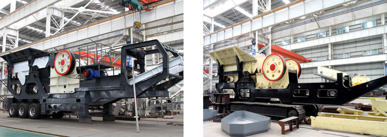 移動破碎機的分類 移動破碎機的分類