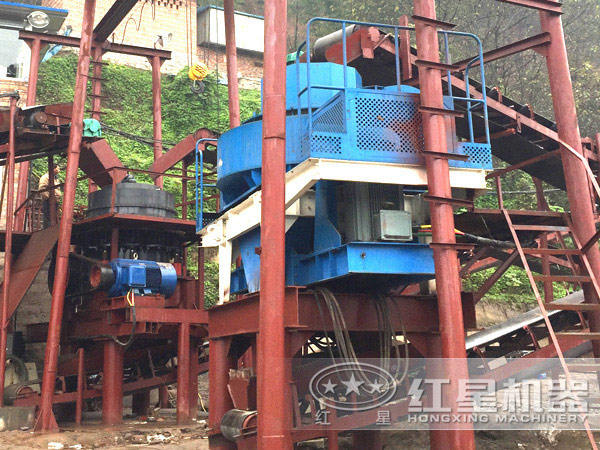 人工砂生產現場 人工砂生產現場