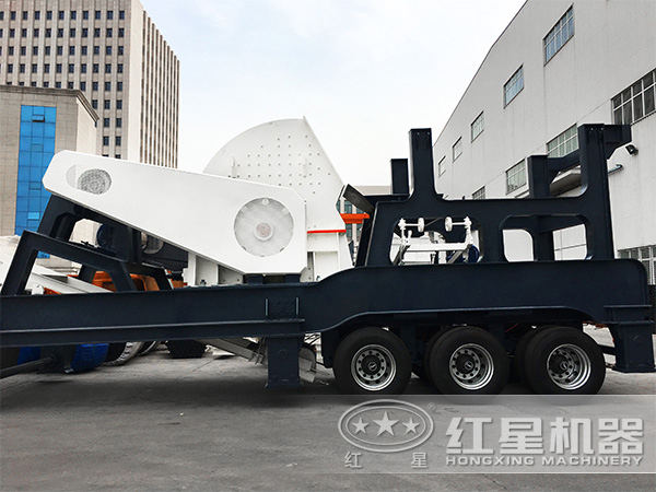 200tph輪胎重錘式移動破碎站 200tph輪胎重錘式移動破碎站