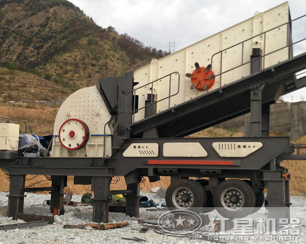 移動式石料破碎機設備 移動式石料破碎機設備