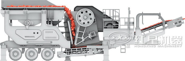 hd86式移動破碎站結構圖