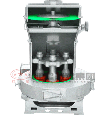 磨粉機工作原理示意圖 磨粉機工作原理示意圖