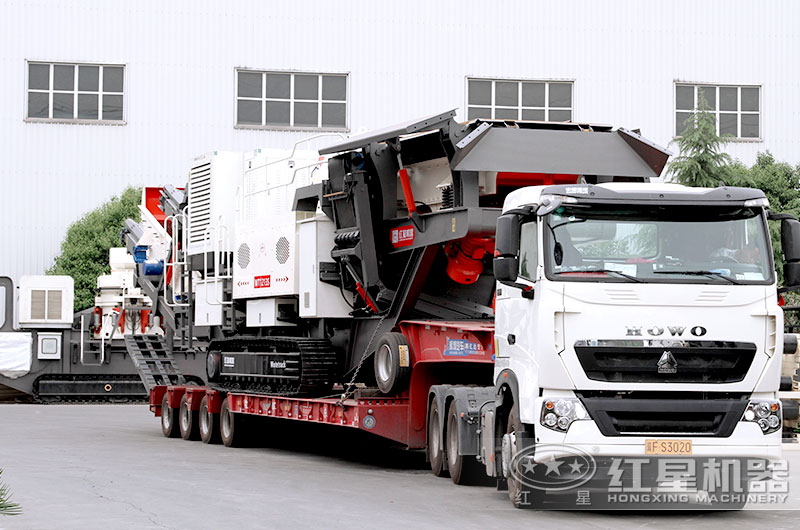 移動垃圾破碎站發貨