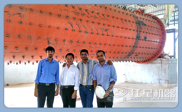 印度球磨機客戶現場 印度球磨機客戶現場