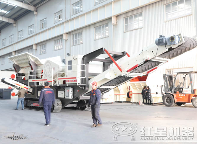 履帶式建筑垃圾粉碎機(jī) 履帶式建筑垃圾粉碎機(jī)